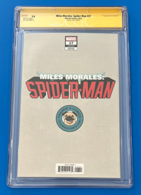 Miles Morales: Spider-Man #27 CGC 9.8 Rose Besch Signed Virgin Variant (2021)