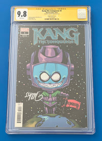 Kang The Conqueror #1 CGC 9.8 Signed Skottie Young Variant (2021) MARVEL