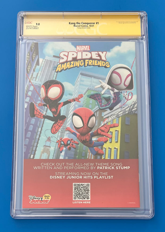 Kang The Conqueror #1 CGC 9.8 Signed Skottie Young Variant (2021) MARVEL