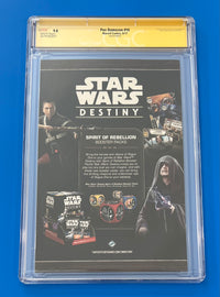 Poe Dameron #16 CGC 9.8 Signed Stephanie Hans Trading Card Variant MARVEL (2017)