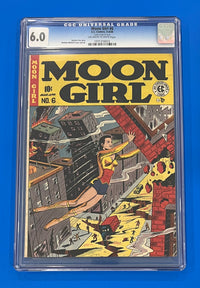Moon Girl #6 CGC 6.0 Off White - White Pages, E.C. Comics (1949) Moldoff Art