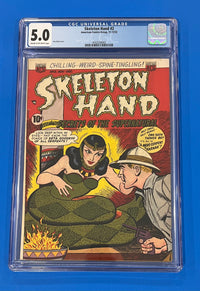 Skeleton Hand #2 CGC 5.0 (1952) Pre-Code Horror