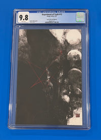 Department of Truth #13 CGC 9.8 Zu Orzu Virgin Comic Grail Cover