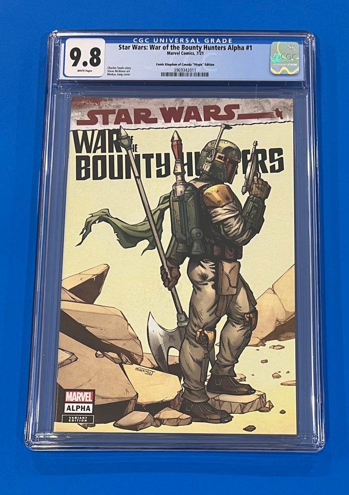 Star Wars: War of the Bounty Hunter Alpha #1 Comic Kingdom Variant CGC 9.8