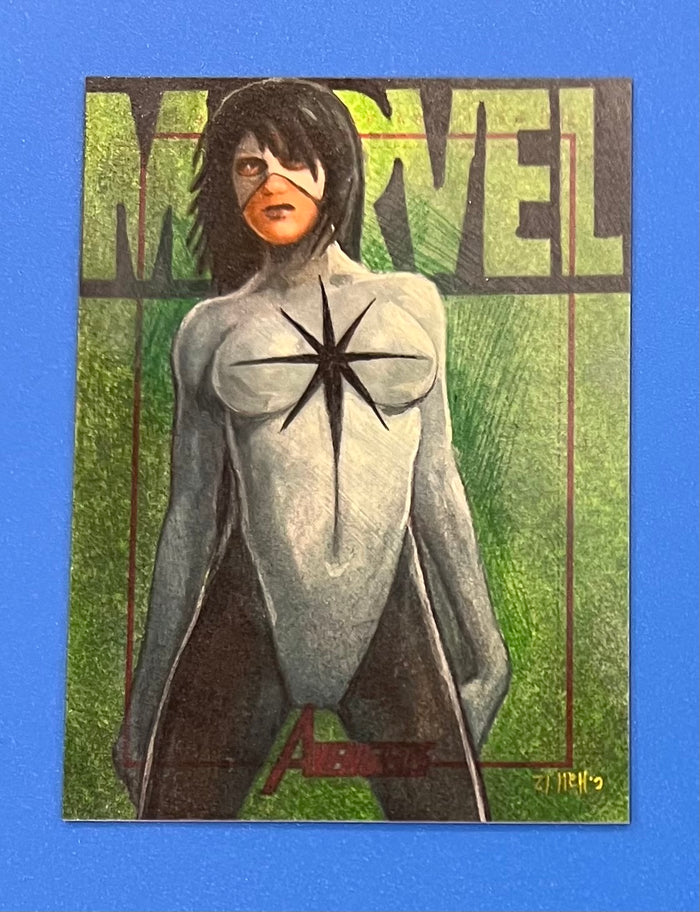 2011 Marvel The Avengers Charles Hall 1/1 Sketch Card Spectrum