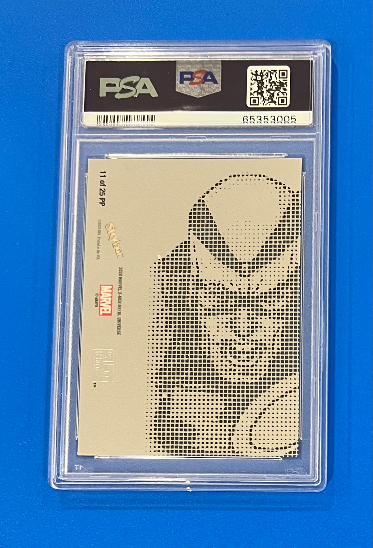2021 Upper Deck Marvel X-Men Metal Universe Platinum Portraits Havok PSA