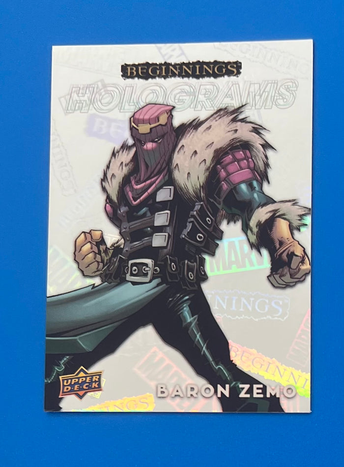 2024 Upper Deck UD Marvel Beginnings H-65 Baron Zemo Hologram