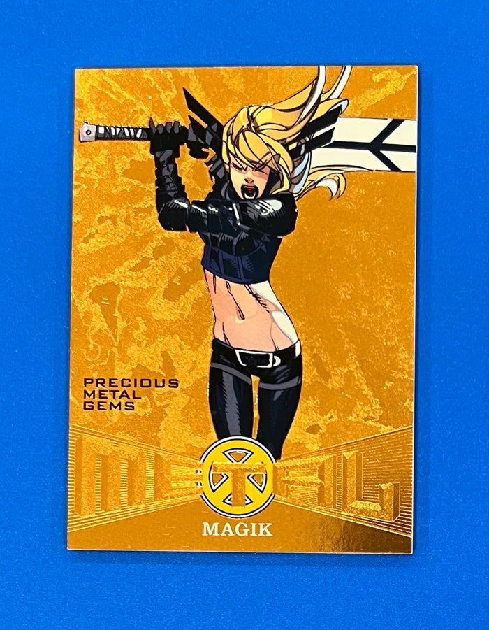 2018 Fleer Ultra X-Men Precious Metal Gems PMG MB12 Bronze 042/199 Magik