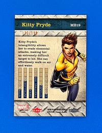 2018 Fleer Ultra X-Men Precious Metal Gems PMG MB19 Bronze 123/199 Kitty Pryde
