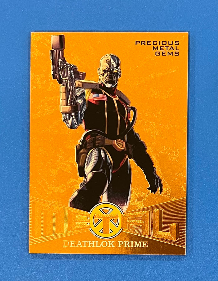 2018 Fleer Ultra X-Men Precious Metal Gems PMG MB46 Bronze 145/199 Deathlok Prime