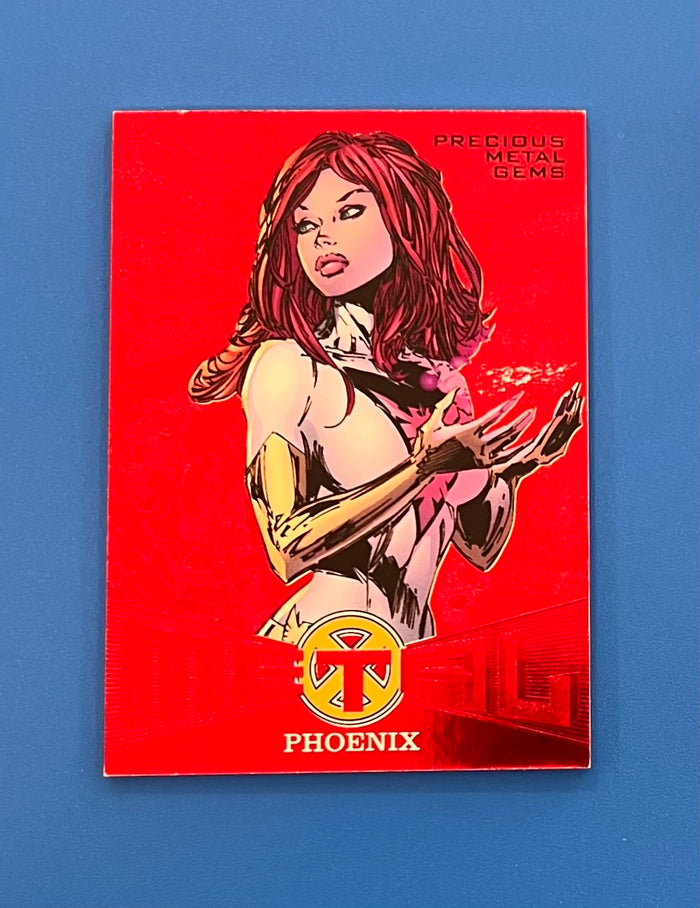 2018 Fleer Ultra X-Men Marvel Precious Metal Gems Red PMG 93/99 Phoenix #MB5