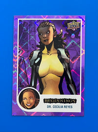 2024 Marvel Beginnings Vol 2 Series 1 Purple Rainbow Reality 1/1 Dr. Cecilia Reyes #155