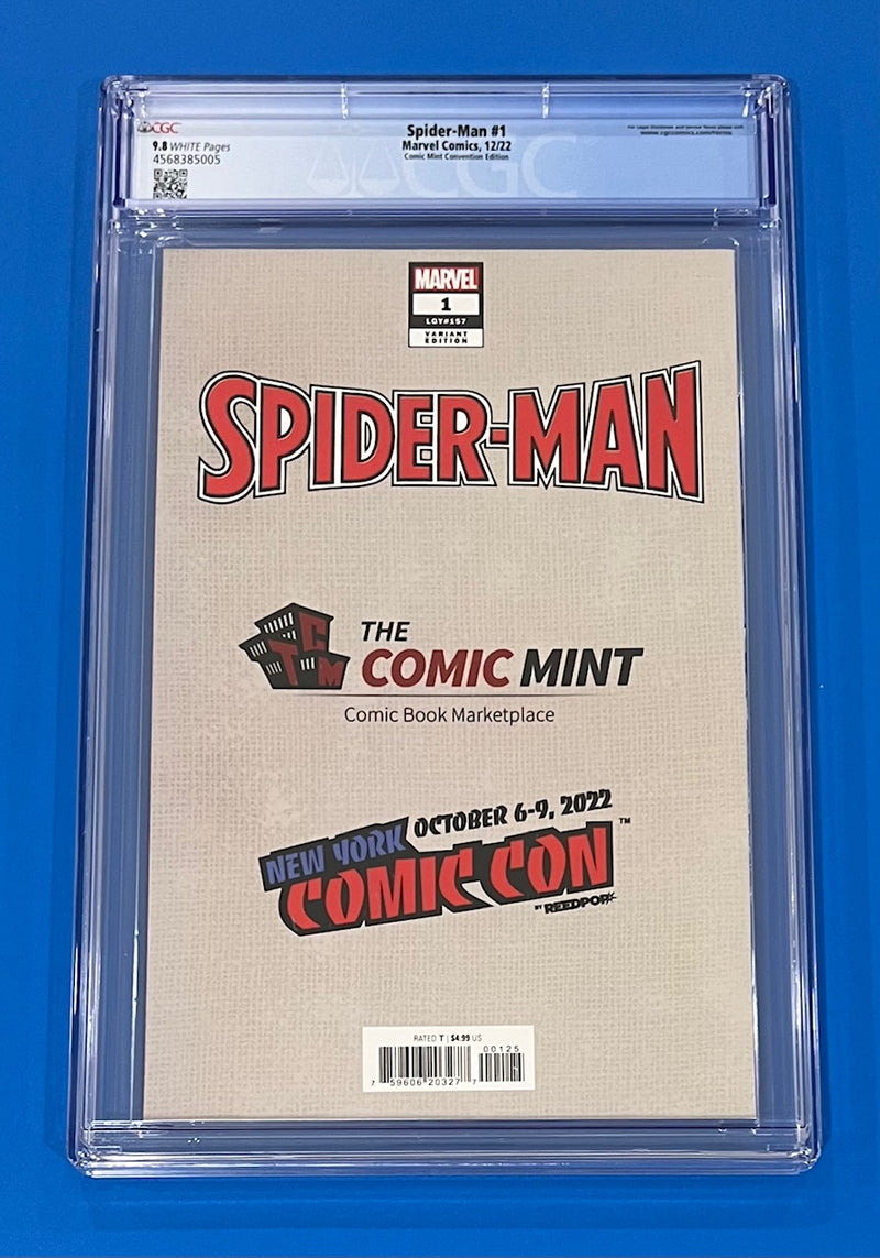 Spider-Man #1 CGC 9.8 Chrissie Zullo Ultimate Fall-Out 4 Virgin Variant
