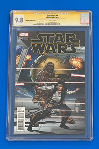 Star Wars #4 CGC Signature Series 9.8 Giuseppe Camuncoli 1:25 Variant Auto x2