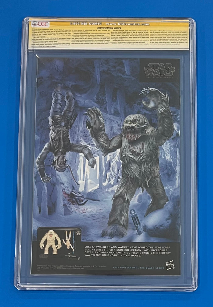 Stars Wars #7 CGC 9.8 Tony Moore Variant Cover Signature Series 1:25 Auto x3