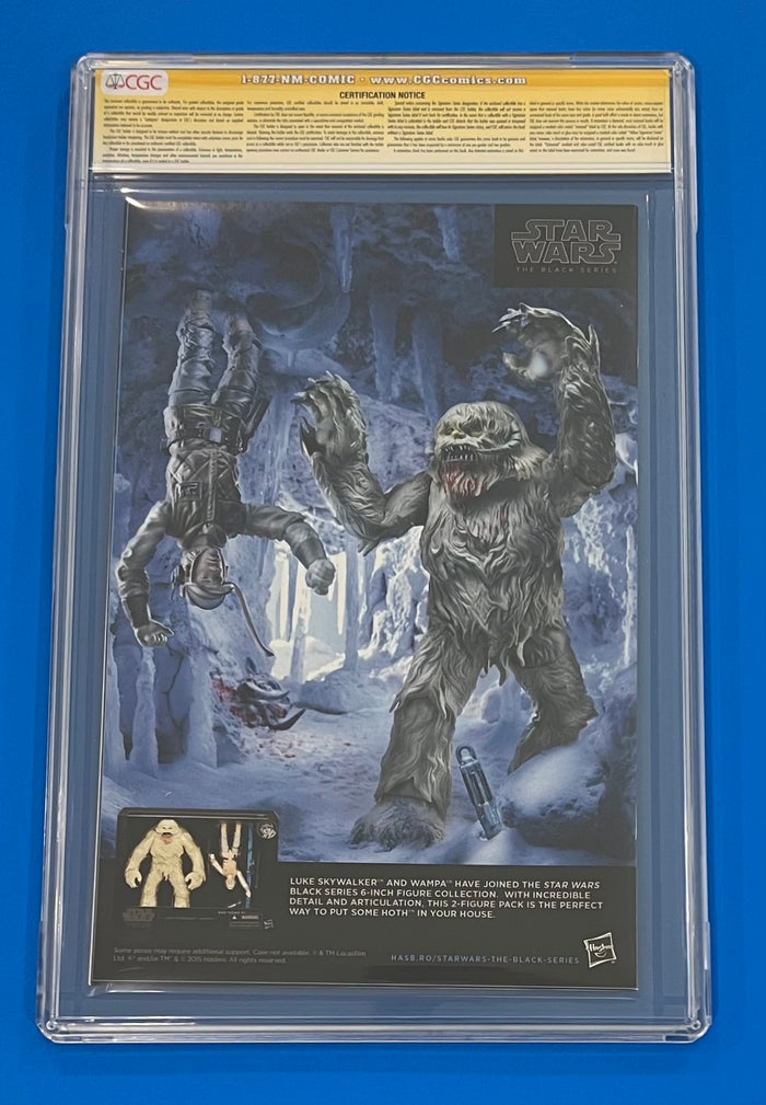 Star Wars #10 CGC 9.8 Signature Series John Tyler Christopher Action Figure Variant