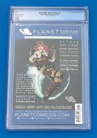 Red Sonja Age of Chaos #2 CGC 9.8 Lucio Parrillo 1:15 B&W Virgin Incentive Variant