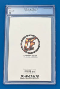 Red Sonja Age Of Chaos #6 CGC 9.8 Nathan Szerdy Virgin Variant