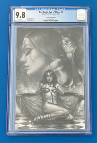 Red Sonja Age of Chaos #2 CGC 9.8 Lucio Parrillo 1:15 B&W Virgin Incentive Variant