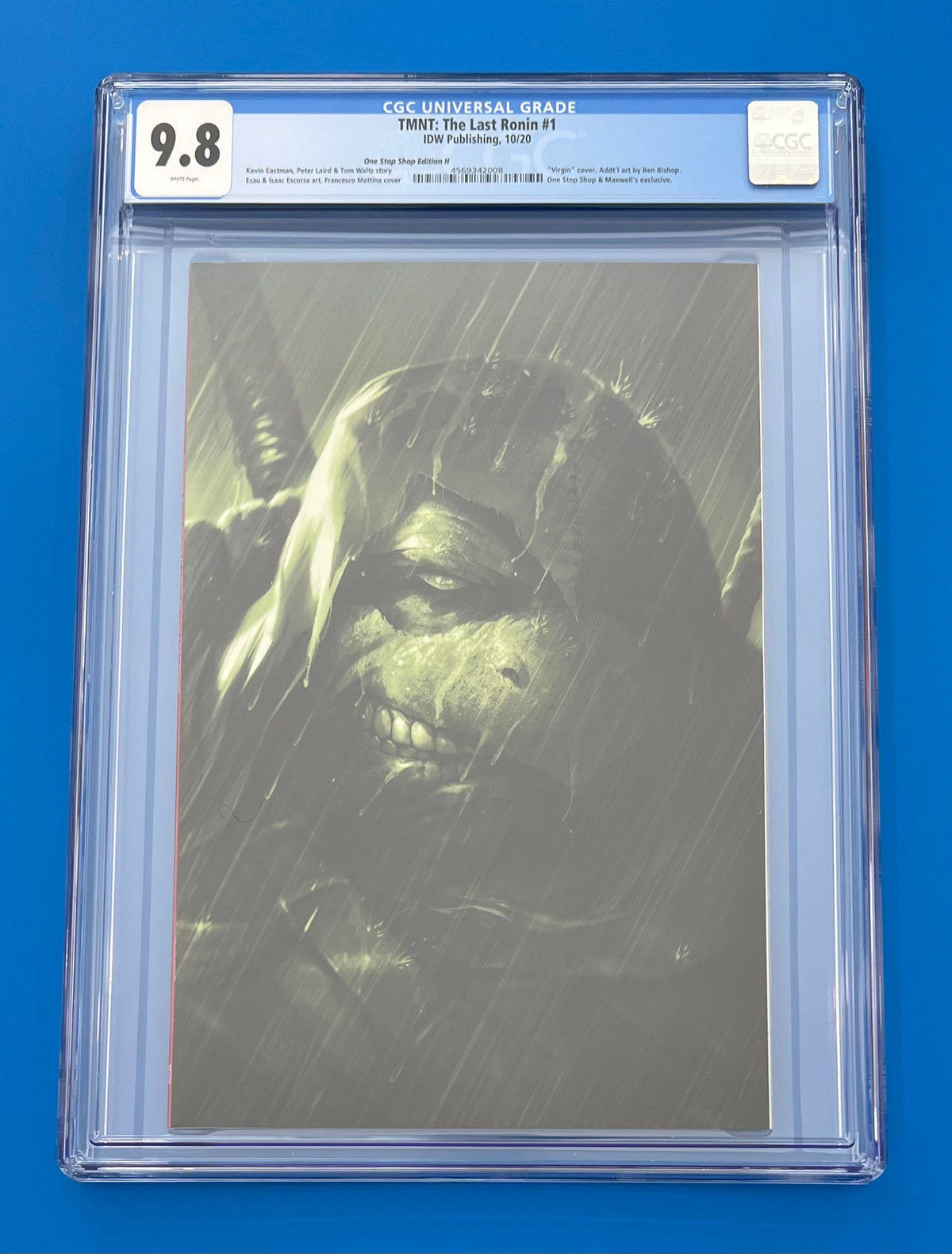 TMNT The Last Ronin #1 One Stop Shop Edition H Francesco Mattina Cover CGC 9.8
