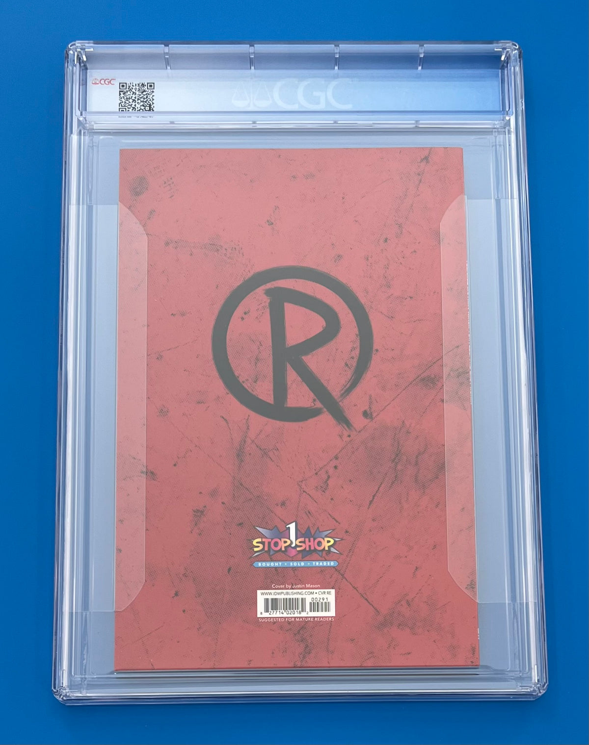TMNT The Last Ronin #1 CGC 9.8 Mason Albedo Homage 1:300