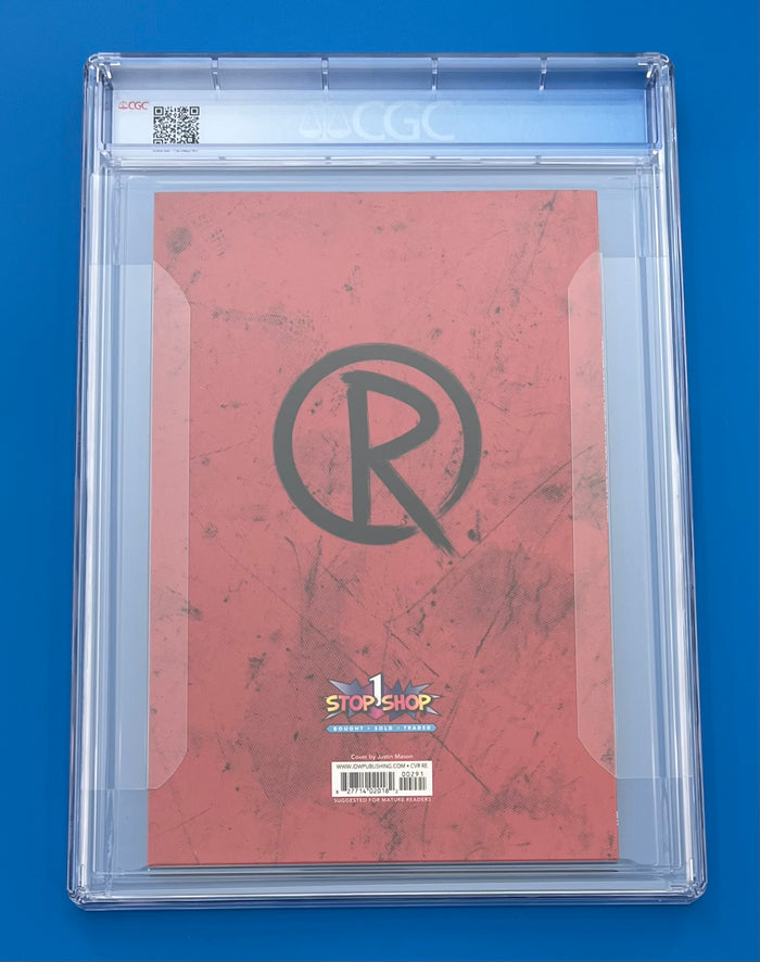 TMNT The Last Ronin #1 CGC 9.8 Mason Albedo Homage 1:300