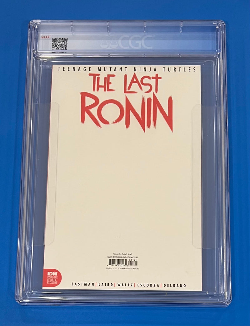 TMNT The Last Ronin #1 CGC 9.8 Sajad Shah Virgin Variant Limited 500