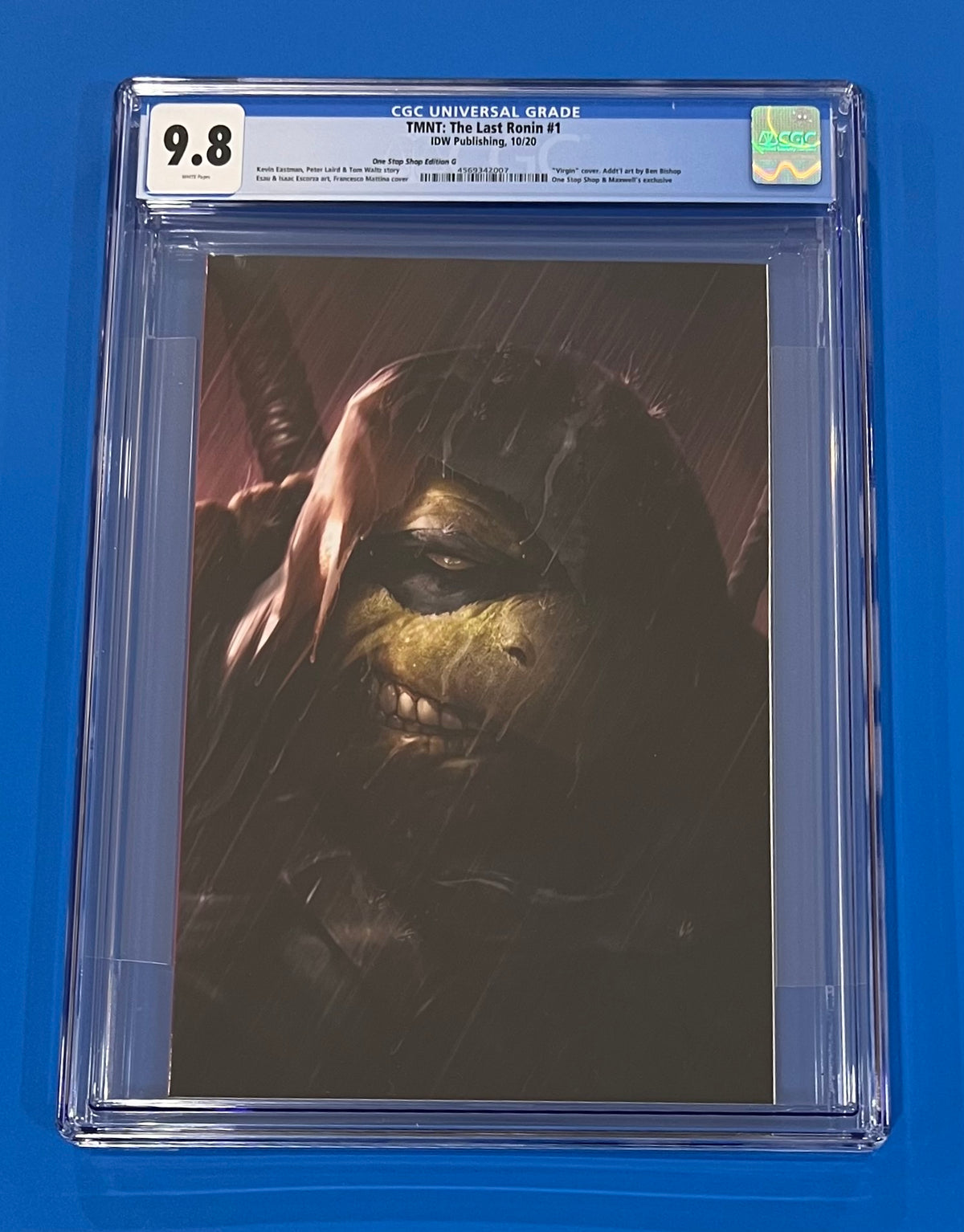 TMNT The Last Ronin #1 One Stop Shop Edition G Francesco Mattina Cover CGC 9.8