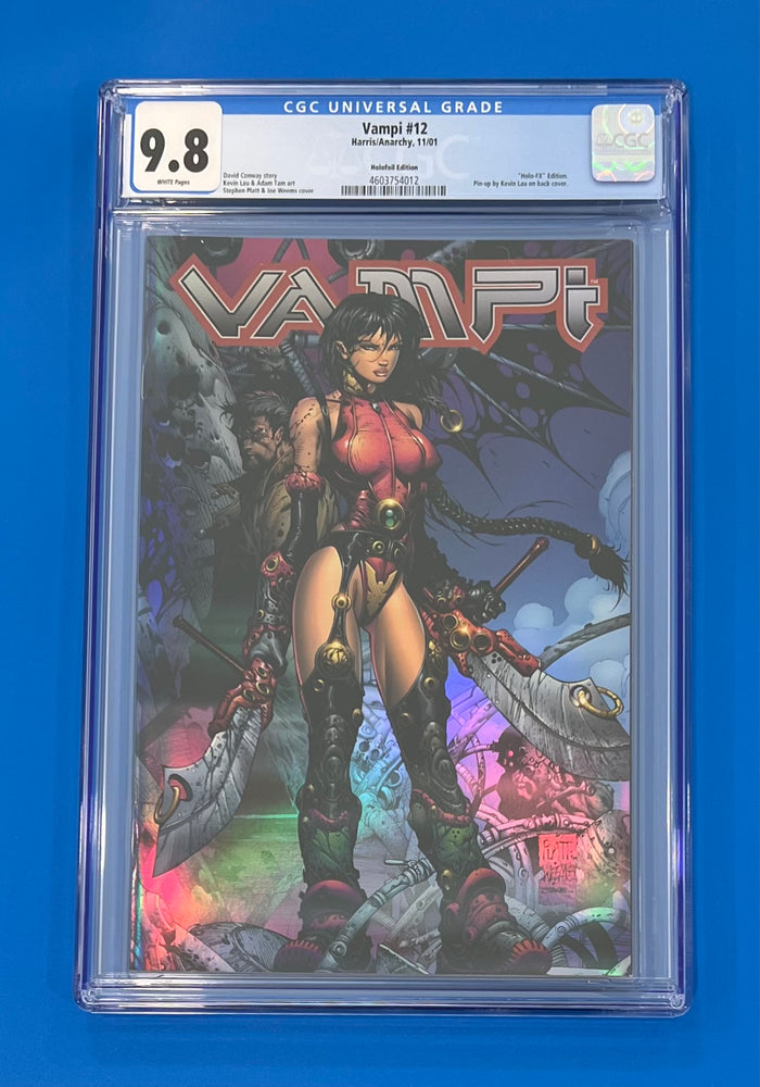 Vampi #12 Holofoil Edition Variant Stephen Platt Cover CGC 9.8 2001
