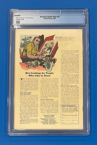 Amazing Spider-Man #25 CGC 5.5 OW/W 1st Mary Jane Watson 1965