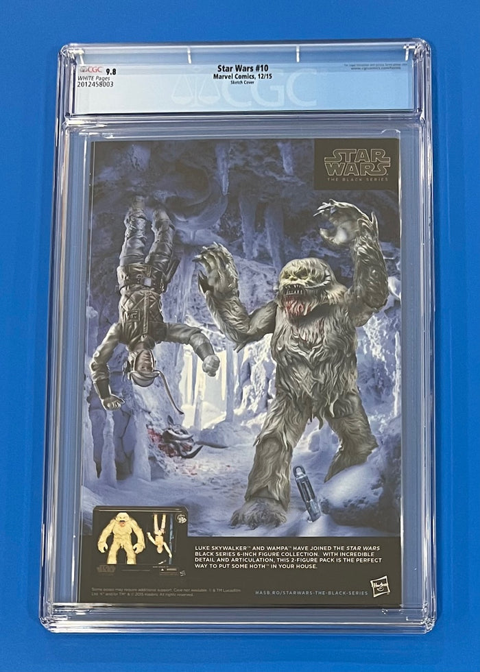Star Wars #10 CGC 9.8 Stuart Immonen 1:100 Sketch Variant Marvel Comics 2015