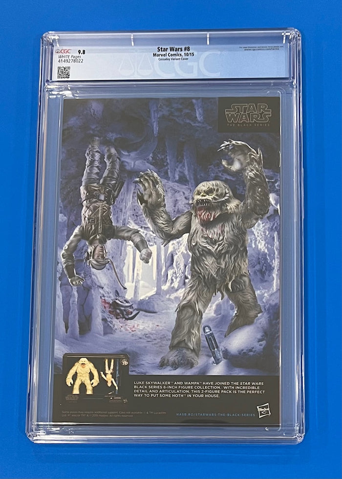 Star Wars #8 CGC 9.8 Cassaday Variant Cover Marvel Comics 2015