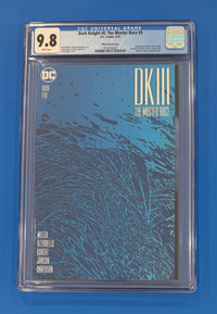 Dark Knight DK III The Master Race #5 Frank Miller Variant CGC 9.8 DC 1:100