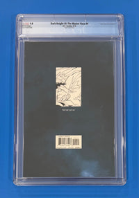 Dark Knight DK III The Master Race #4 Paul Pope Variant CGC 9.8 DC 1:50