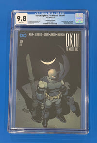 Dark Knight DK III The Master Race #5 Greg Capullo Variant CGC 9.8 DC