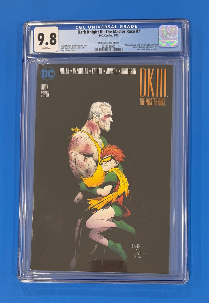 Dark Knight DK III The Master Race #7 Midtown Comics Edition CGC 9.8 DC