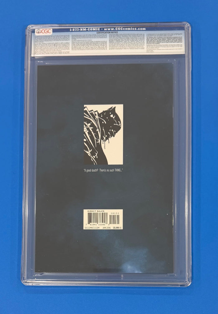 Dark Knight DK III The Master Race #1 Scott Campbell Cover CGC 9.8 DC