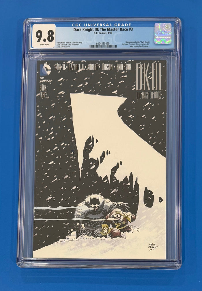 Dark Knight DK III The Master Race #3 Andy Kubert Cover CGC 9.8 DC