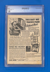 Atomic Comics #1 CGC 6.5 Green Publications 1946 OW Pages