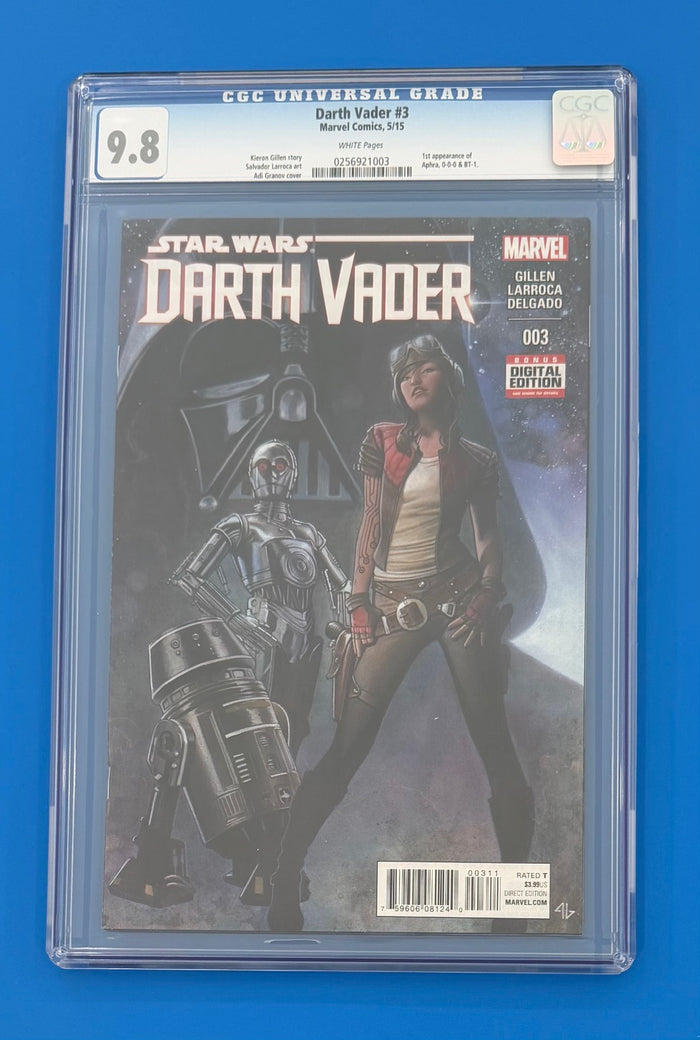 Star Wars Darth Vader #3 CGC 9.8 First Printing 1st App Of Doctor Aphra 2015