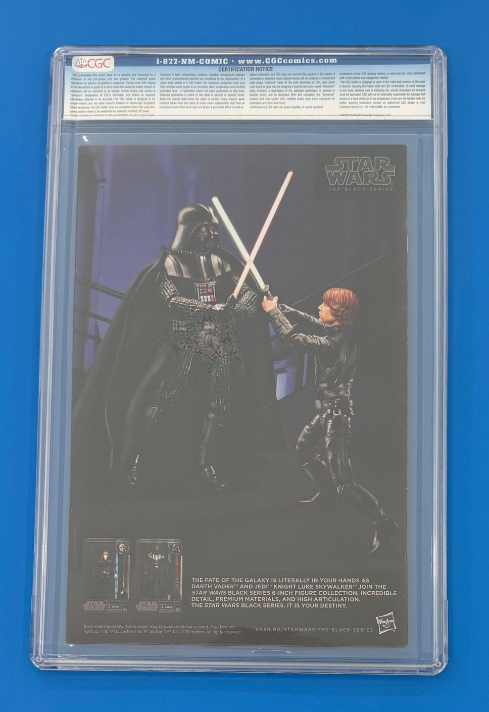 Star Wars Darth Vader #3 CGC 9.8 First Printing 1st App Of Doctor Aphra 2015