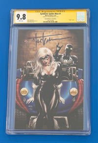 Symbiote Spider-Man #1 Virgin Variant Signed Tyler Kirkham CGC 9.8
