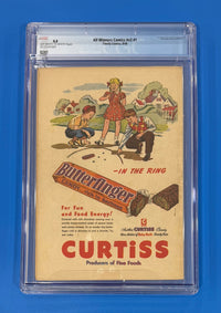 All Winners #1 Timely 1948 CGC 4.0. Blonde Phantom Captain America OW/W