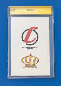 Do you Pooh? #1 CGC Signature Sketch 9.8 Scarface Poster Deadpool Homage 4/25 DYP Counterpoint