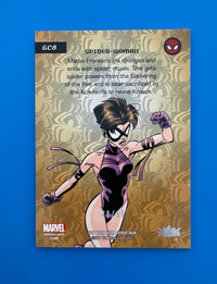 2017 Fleer Ultra Marvel Spider-Man Spider-Woman Royal Foil Insert 48/99