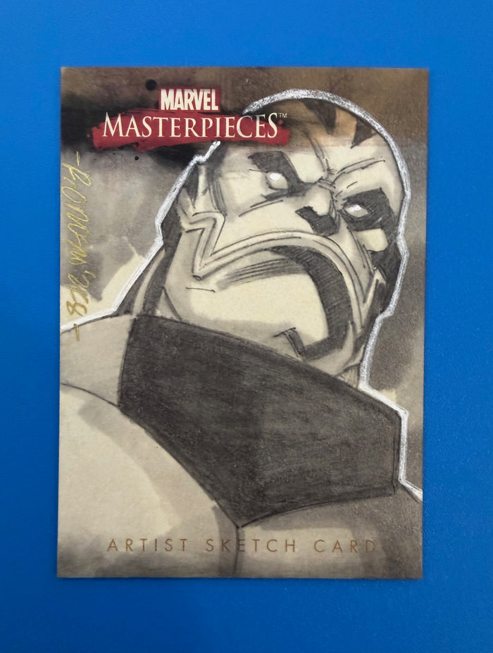 Skybox 2008 Marvel Masterpieces Artist Sketch Card Apocalypse by Ryan Orosco