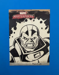 Skybox 2008 Marvel Masterpieces Artist Sketch Card Apocalypse by Tony Perna