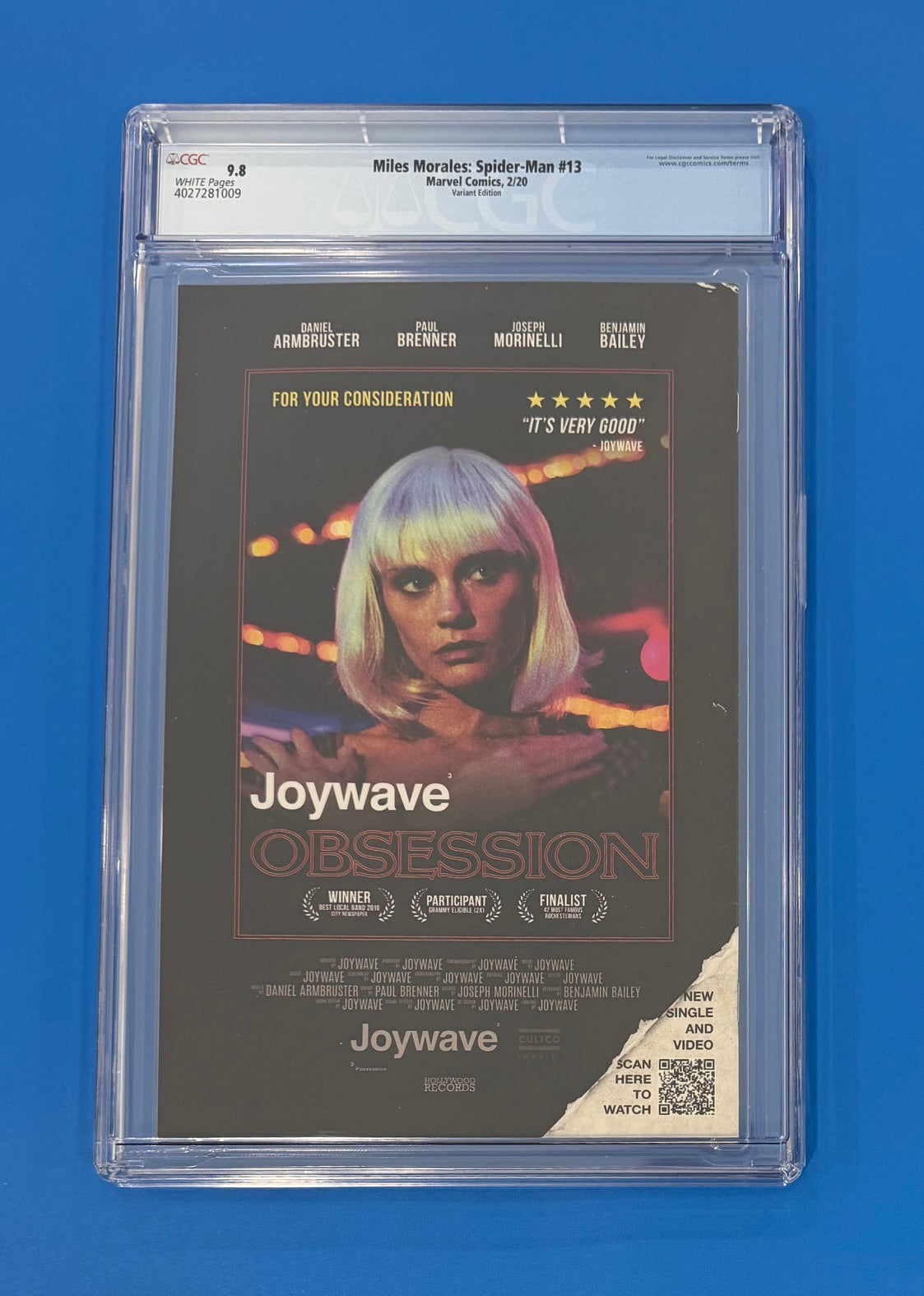 Miles Morales Spider-Man 2020 #13 CGC 9.8 1st Billie Morales Rahzzah Variant