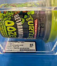 TMNT Retromutagen Ooze Pre-Mutant Turtle Green AFA Graded 85 NM+ Playmates