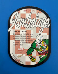 2017 Fleer Ultra Marvel Spider-Man Jambalaya Chameleon #20